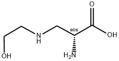 BETA-N-ETHANOLAMINO-D-ALA Struktur