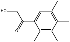 2-HYDROXY-1-(2,3,4,5-TETRAMETHYLPHENYL)ETHANONE Struktur