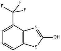 2-HYDROXY-4-(TRIFLUOROMETHYL)BENZOTHIAZOLE Struktur