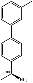 (1S)-1-[4-(3-METHYLPHENYL)PHENYL]ETHYLAMINE Struktur