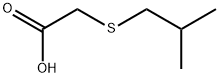 (ISOBUTYLTHIO)ACETIC ACID Struktur