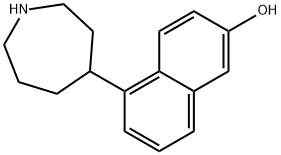 5-AZEPAN-4-YL-NAPHTHALEN-2-OL Struktur