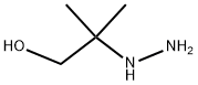 2-HYDRAZINO-2-METHYL-PROPAN-1-OL Struktur