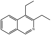 3,4-DIETHYLISOQUINOLINE Struktur