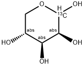 D-[1-13C]LYXOSE Struktur