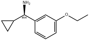 (1R)CYCLOPROPYL(3-ETHOXYPHENYL)METHYLAMINE Struktur