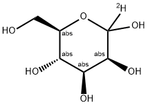 D-[1-2H]MANNOSE Struktur