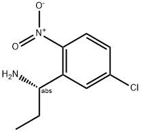 (1S)-1-(5-CHLORO-2-NITROPHENYL)PROPYLAMINE Struktur