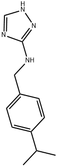 N-(4-ISOPROPYLBENZYL)-1H-1,2,4-TRIAZOL-3-AMINE Struktur