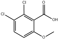 2,3-DICHLORO-6-METHOXYBENZOIC ACID Struktur