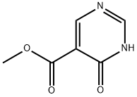 METHYL 6-OXO-1,6-DIHYDROPYRIMIDINE-5-CARBOXYLATE Struktur