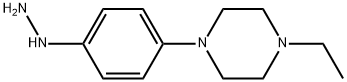 [4-(4-ETHYL-PIPERAZIN-1-YL)-PHENYL]-HYDRAZINE Struktur