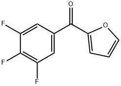 2-(3,4,5-TRIFLUOROBENZOYL)FURAN Struktur