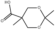 2,2,5-TRIMETHYL-1,3-DIOXANE-5-CARBOXYLIC ACID Struktur