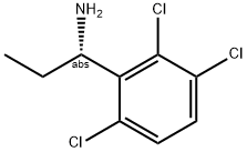 (1S)-1-(2,3,6-TRICHLOROPHENYL)PROPYLAMINE Struktur