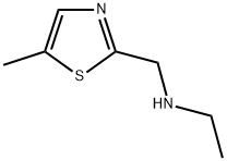 ETHYL-(5-METHYL-THIAZOL-2-YLMETHYL)-AMINE Struktur