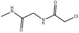 2-CHLORO-N-[2-(METHYLAMINO)-2-OXOETHYL]ACETAMIDE Struktur