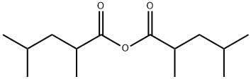 2,4-DIMETHYLPENTANOIC ANHYDRIDE Struktur