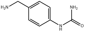 N-[4-(AMINOMETHYL)PHENYL]UREA Struktur