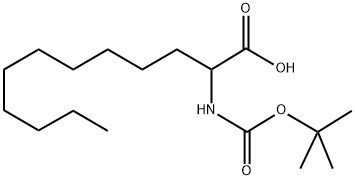 BOC-DL-2-AMINOLAURIC ACID Struktur