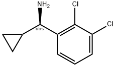 (1R)(2,3-DICHLOROPHENYL)CYCLOPROPYLMETHYLAMINE Struktur