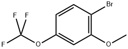 2-METHOXY-4-(TRIFLUOROMETHOXY)BROMOBENZENE Struktur