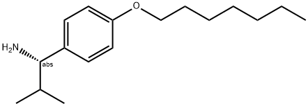 (1S)-1-(4-HEPTYLOXYPHENYL)-2-METHYLPROPYLAMINE Struktur