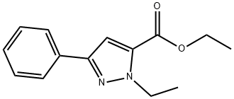 ETHYL 1-ETHYL-3-PHENYL-1H-PYRAZOLE-5-CARBOXYLATE Struktur