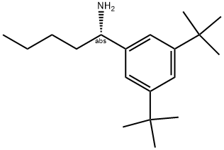 (1S)-1-[3,5-BIS(TERT-BUTYL)PHENYL]PENTYLAMINE Struktur