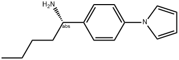 (1S)-1-(4-PYRROLYLPHENYL)PENTYLAMINE Struktur