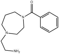 [4-(2-AMINO-ETHYL)-[1,4]DIAZEPAM-1-YL]-PHENYL-METHANONE Struktur