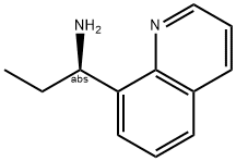 (1R)-1-(8-QUINOLYL)PROPYLAMINE Struktur