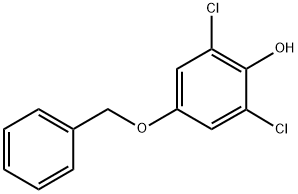 2,6-DICHLORO-4-(BENZYLOXY)PHENOL Struktur