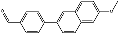 4-(6-METHOXY-NAPHTHALEN-2-YL)-BENZALDEHYDE Struktur