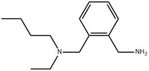 N-[2-(AMINOMETHYL)BENZYL]-N-BUTYL-N-ETHYLAMINE Struktur