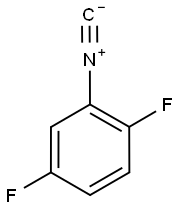 2,5-DIFLUORO-PHENYLISOCYANIDE Struktur