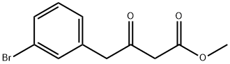 4-(3-BROMO-PHENYL)-3-OXO-BUTYRIC ACID METHYL ESTER Struktur