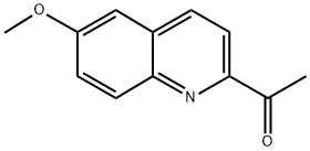 1-(6-METHOXYQUINOLIN-2-YL)ETHANONE Struktur