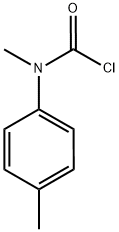 N-(4-METHYL-PHENYL)-N-METHYL-CARBAMOYLCHLORIDE Struktur