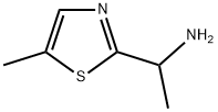 1-(5-METHYL-THIAZOL-2-YL)-ETHYLAMINE Struktur