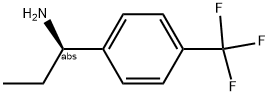 (1R)-1-[4-(TRIFLUOROMETHYL)PHENYL]PROPYLAMINE Struktur