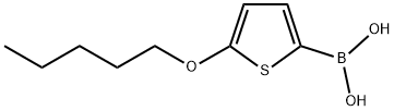 5-PENTYLOXYTHIOPHENE-2-BORONIC ACID Struktur