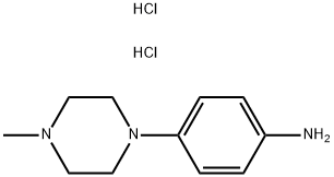 4-(4-METHYLPIPERAZIN-1-YL)ANILINE DIHYDROCHLORIDE Struktur