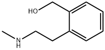 2-[2'-(METHYLAMINO)ETHYL]BENZENEMETHANOL Struktur