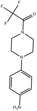 4-[4-(TRIFLUOROACETYL)PIPERAZIN-1-YL]ANILINE Struktur