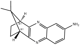 11,11-DIMETHYL-1,2,3,4-TETRAHYDRO-1,4-METHANOPHENAZIN-7-AMINE Struktur