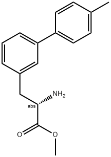 METHYL (2S)-2-AMINO-3-[3-(4-METHYLPHENYL)PHENYL]PROPANOATE Struktur