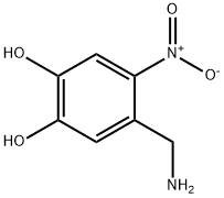 4,5-DIHYDROXY-2-NITROBENZYLAMINE Struktur