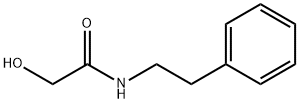 2-HYDROXY-N-(2-PHENYLETHYL)ACETAMIDE Struktur