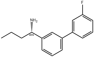 (1S)-1-[3-(3-FLUOROPHENYL)PHENYL]BUTYLAMINE Struktur